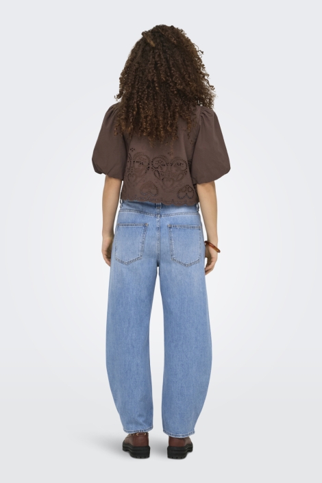 Only bruine dames t-shirt | Model