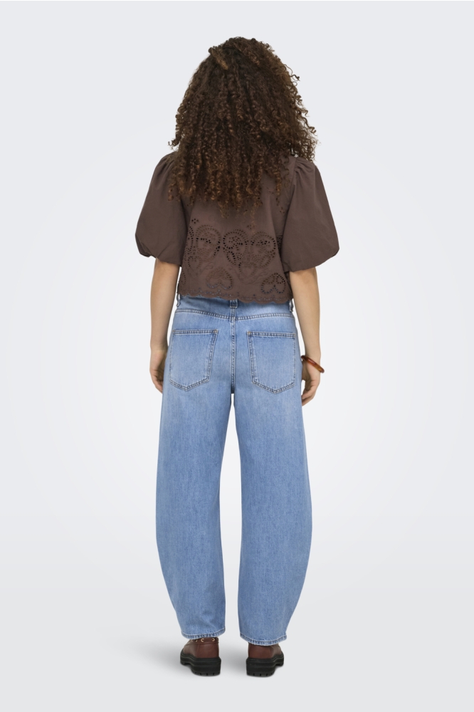 Only bruine dames t-shirt | Model