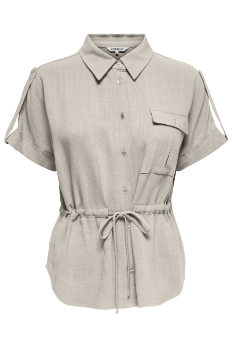 Only beige dames blouse | Vooraanzicht