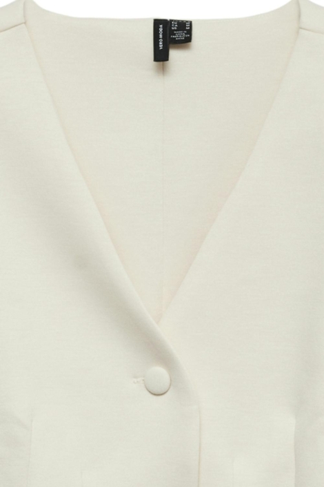 Vero Moda beige dames gilet | Close up