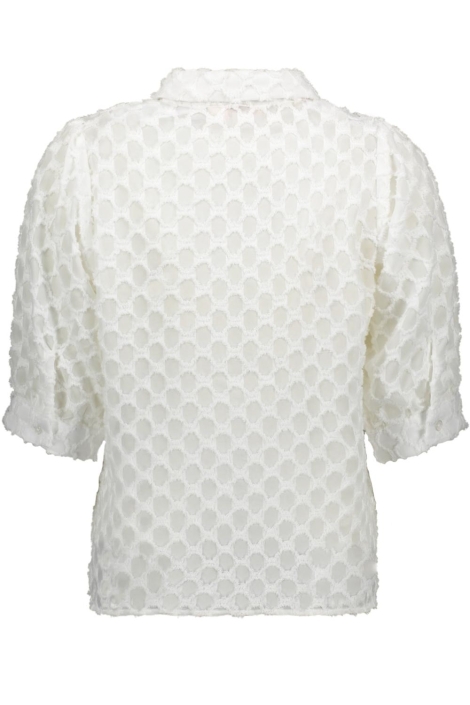 Only witte dames blouse | Achteraanzicht