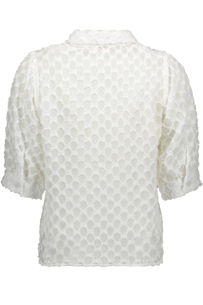Only witte dames blouse | Achteraanzicht