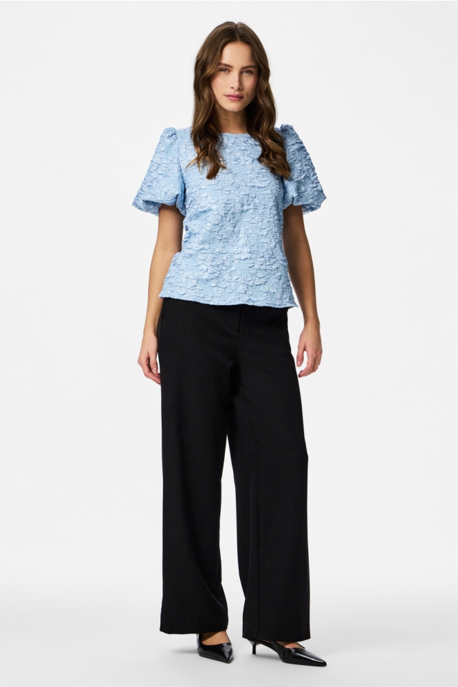 Pieces blauwe dames top | Model