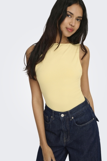 Only Top ONLEA S/L 2-WAYS FIT TOP JRS NOOS 15278090 SUNLIGHT