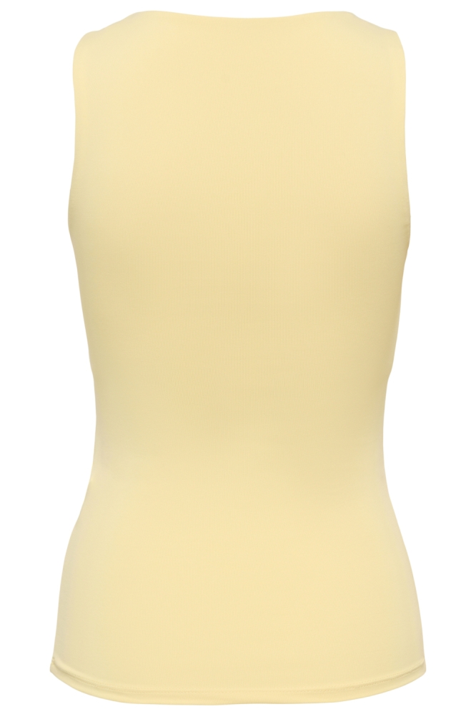 Only gele dames top | Achteraanzicht