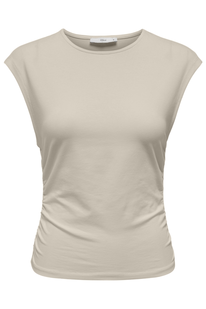 Only beige dames top | Vooraanzicht