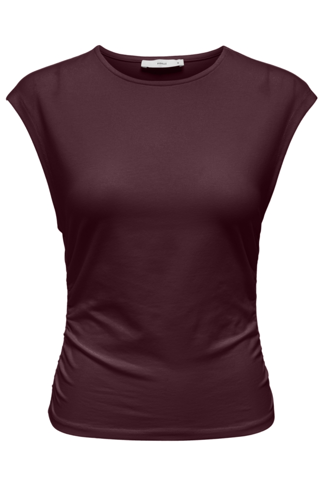 Only bordeaux dames top | Vooraanzicht