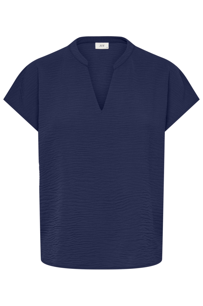 Jacqueline de Yong blauwe dames t-shirt | Vooraanzicht