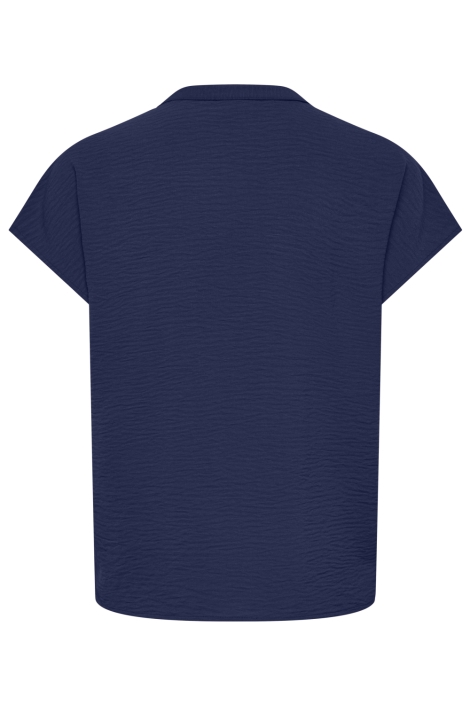 Jacqueline de Yong blauwe dames t-shirt | Achteraanzicht