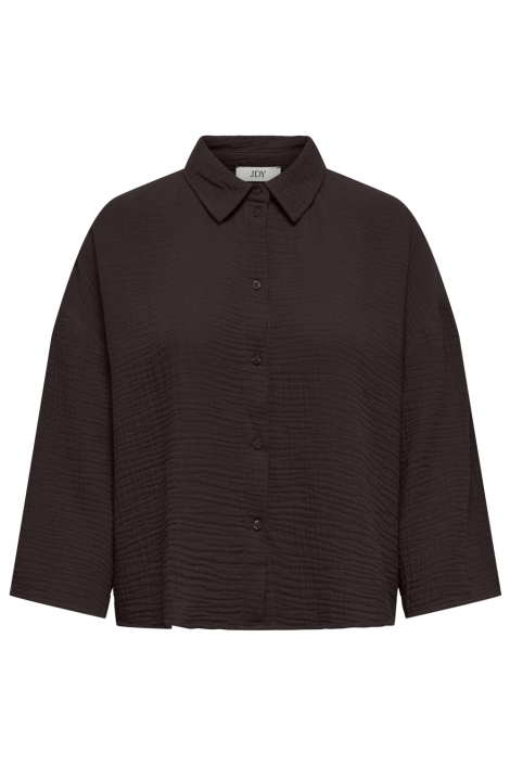 Jacqueline de Yong bruine dames blouse | Vooraanzicht