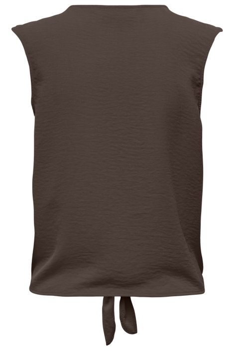 Jacqueline de Yong bruine dames top | Achteraanzicht