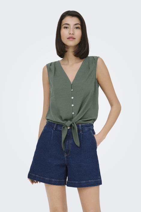 Jacqueline de Yong groene dames top |
