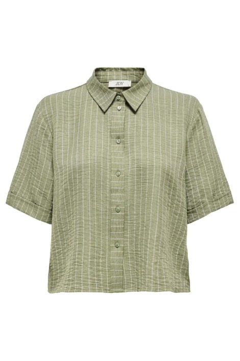 Jacqueline de Yong groene dames blouse | Vooraanzicht
