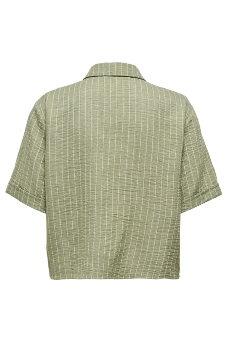 Jacqueline de Yong groene dames blouse | Achteraanzicht