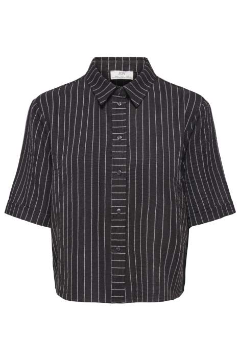 Jacqueline de Yong zwarte dames blouse | Vooraanzicht
