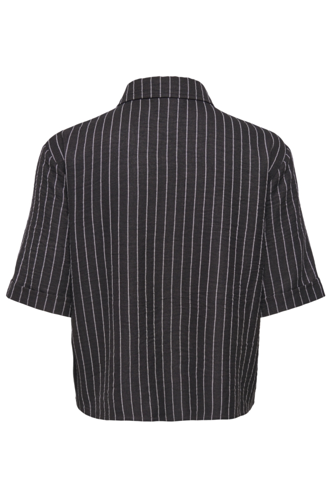 Jacqueline de Yong zwarte dames blouse | Achteraanzicht
