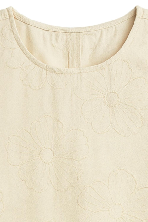 Jacqueline de Yong ecru dames top | Close up