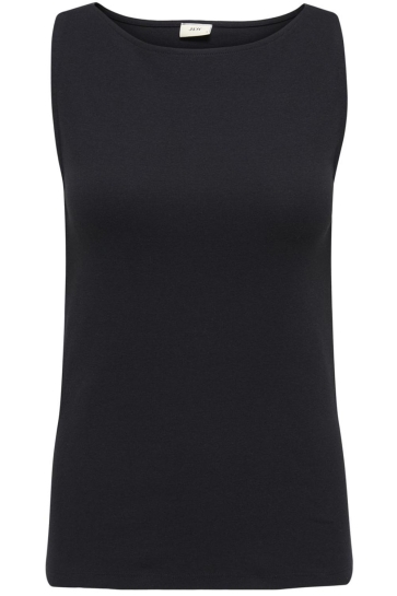 Jacqueline de Yong Top JDYTESS LIFE S/L BOATNECK TOP JRS 15374429 BLACK