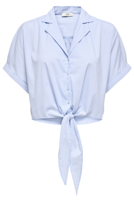 Jacqueline de Yong blauwe dames blouse | Vooraanzicht