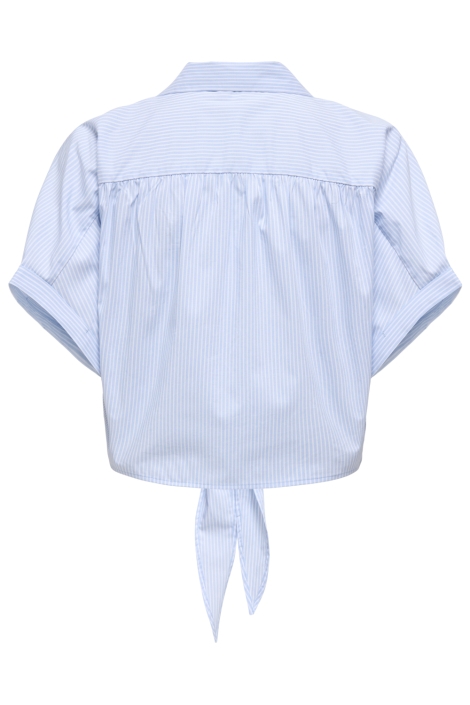 Jacqueline de Yong blauwe dames blouse | Achteraanzicht