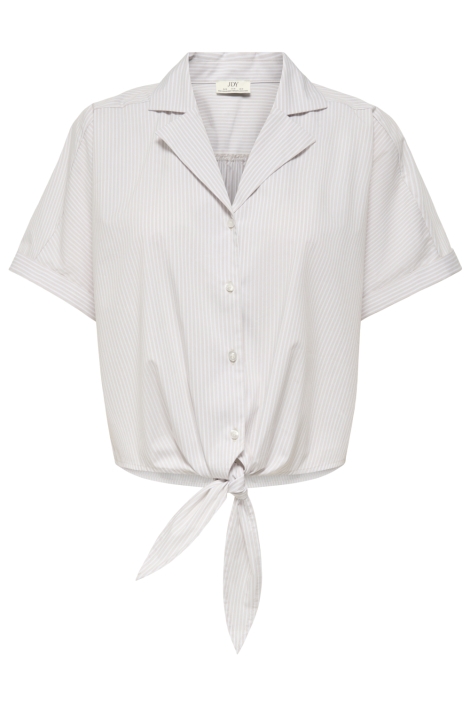 Jacqueline de Yong ecru dames blouse | Vooraanzicht