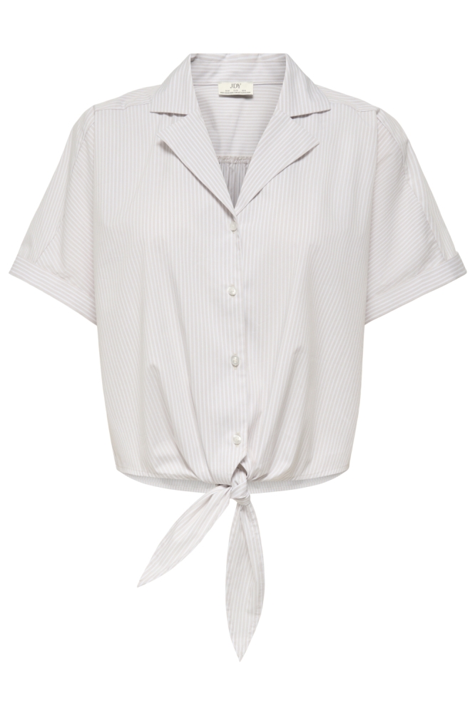 Jacqueline de Yong ecru dames blouse | Vooraanzicht