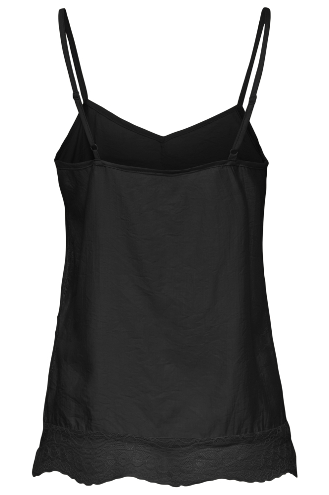 Jacqueline de Yong zwarte dames top | Achteraanzicht