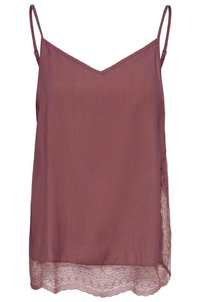 Jacqueline de Yong bordeaux dames top | Vooraanzicht
