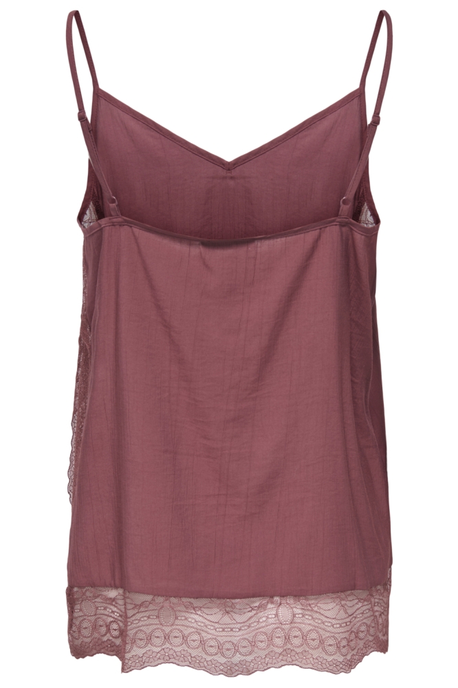Jacqueline de Yong bordeaux dames top | Achteraanzicht