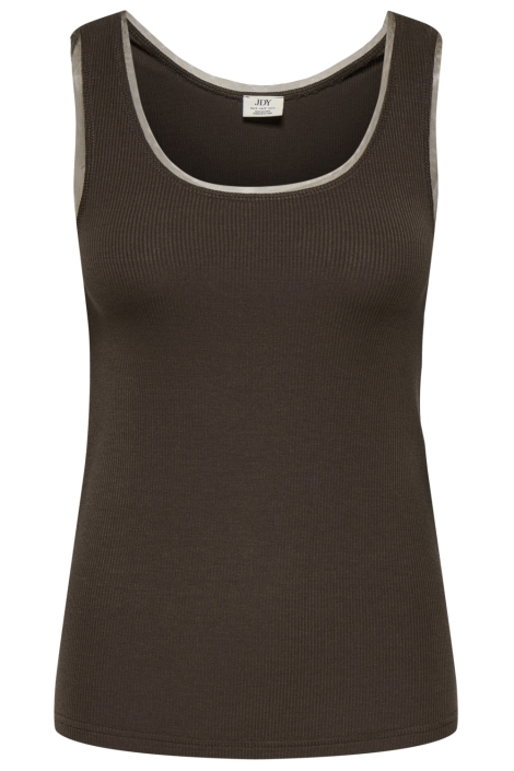 Jacqueline de Yong bruine dames top | Vooraanzicht