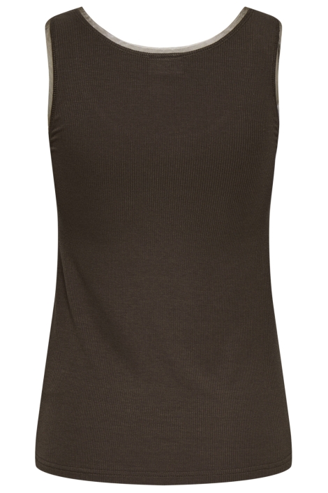 Jacqueline de Yong bruine dames top | Achteraanzicht