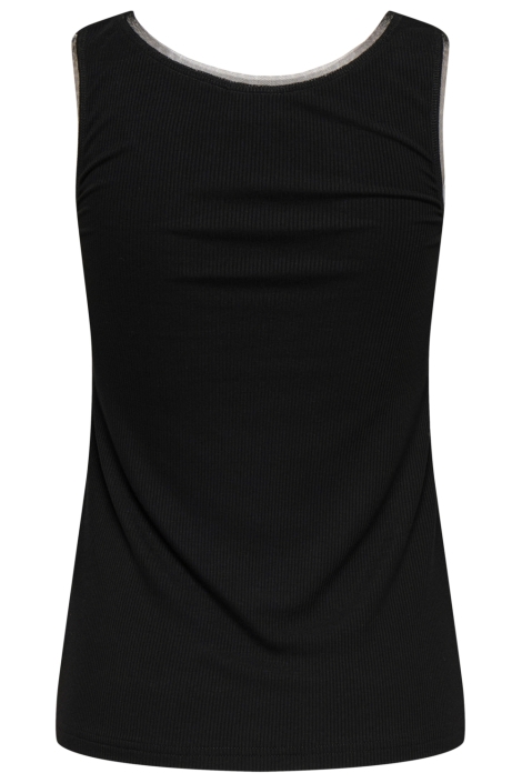 Jacqueline de Yong zwarte dames top | Achteraanzicht