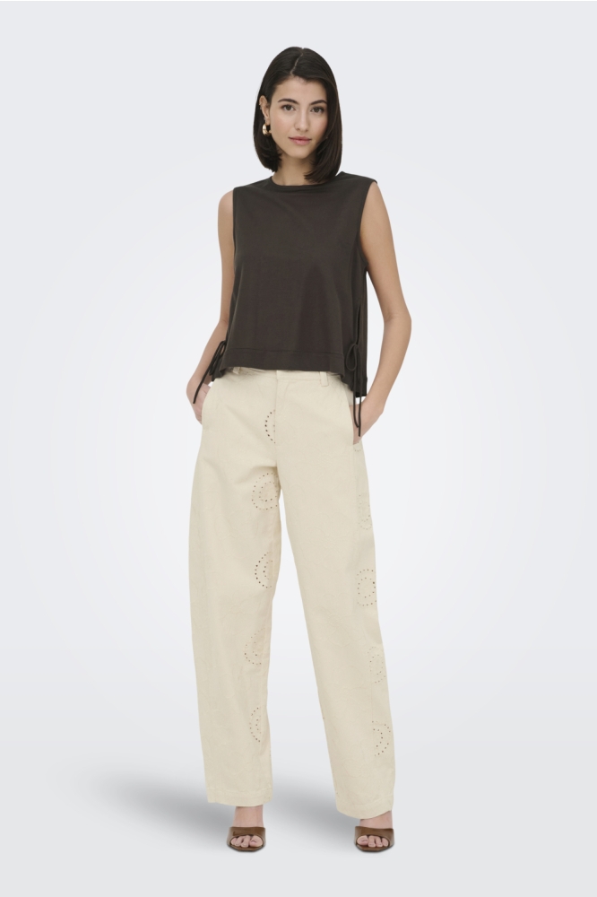 Jacqueline de Yong bruine dames top | Model