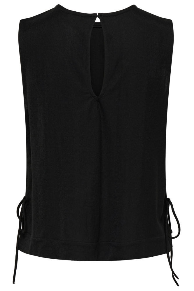 Jacqueline de Yong zwarte dames top | Achteraanzicht
