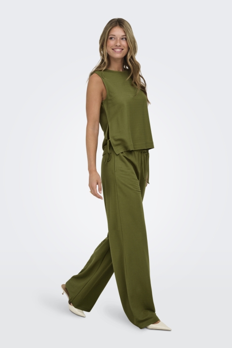 Jacqueline de Yong groene dames top | Model