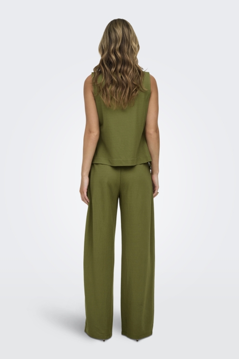 Jacqueline de Yong groene dames top | Model