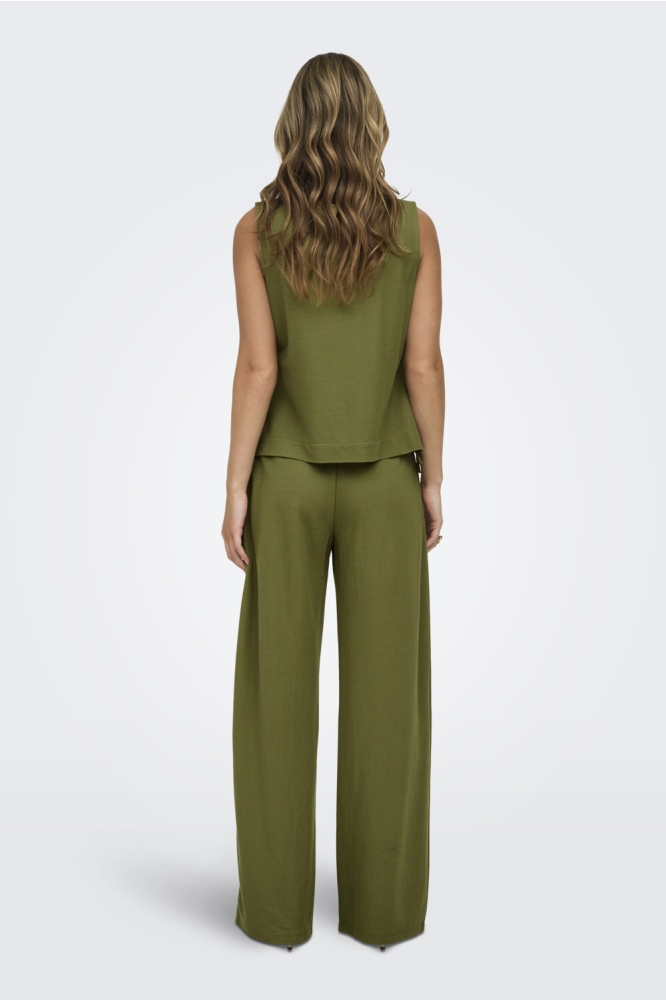 Jacqueline de Yong groene dames top | Model