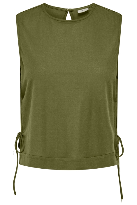 Jacqueline de Yong groene dames top | Vooraanzicht