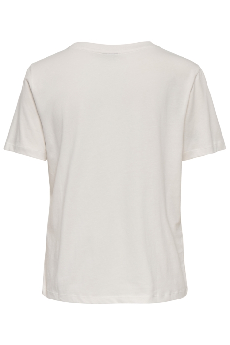 Jacqueline de Yong witte dames t-shirt | Achteraanzicht