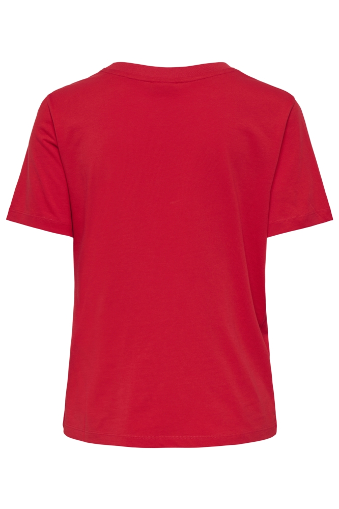 Jacqueline de Yong rode dames t-shirt | 