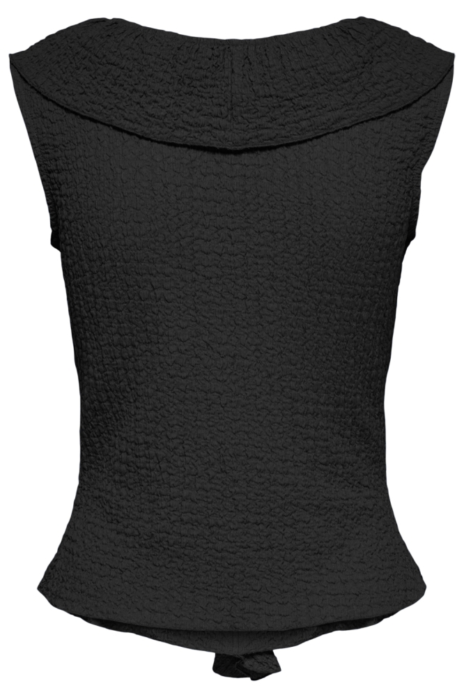 Jacqueline de Yong zwarte dames top | Achteraanzicht