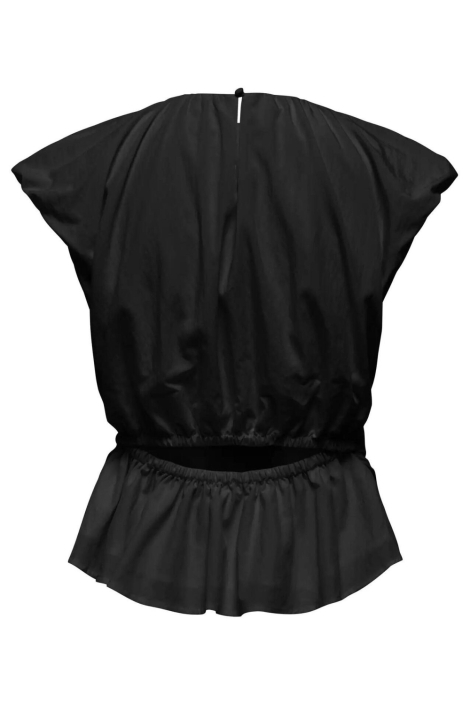 Jacqueline de Yong zwarte dames top | Achteraanzicht
