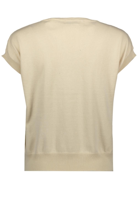 Jacqueline de Yong beige dames trui | Achteraanzicht