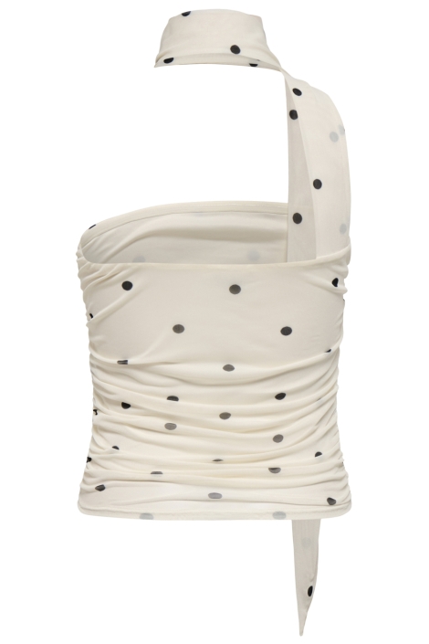 Jacqueline de Yong beige dames top | Achteraanzicht