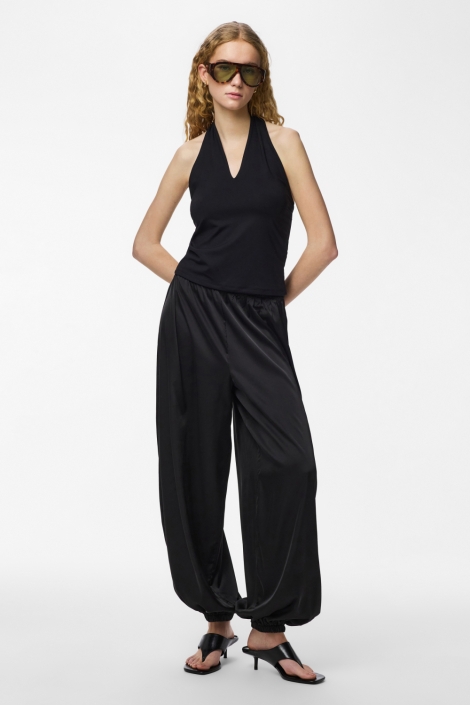 Pieces zwarte dames top | Model