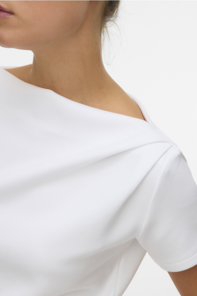 Vero Moda witte dames t-shirt | Close up