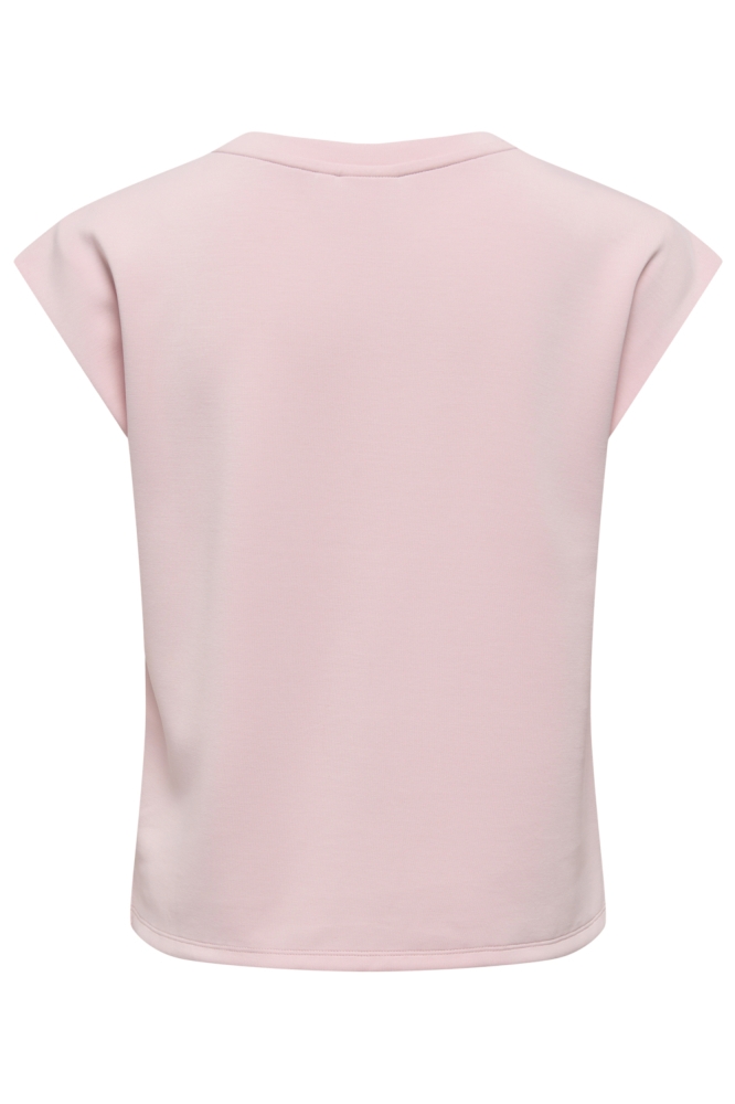 Only roze dames t-shirt | Achteraanzicht