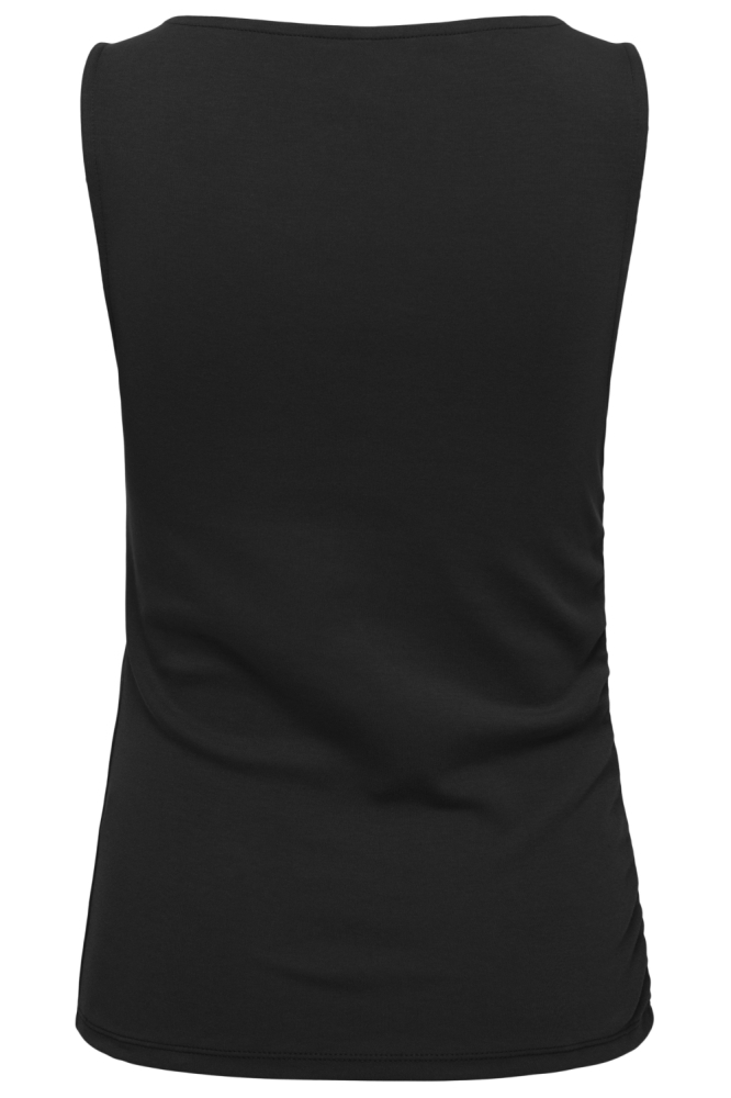 Only zwarte dames top | Achteraanzicht