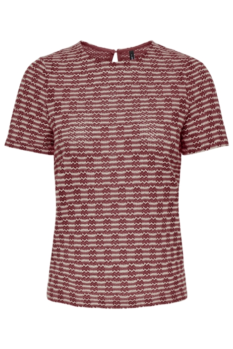 Only roze dames t-shirt | Vooraanzicht