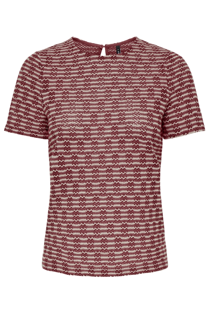 Only roze dames t-shirt | Vooraanzicht